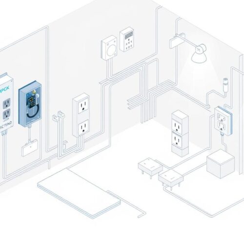 Najprostszy schemat domowej instalacji elektrycznej