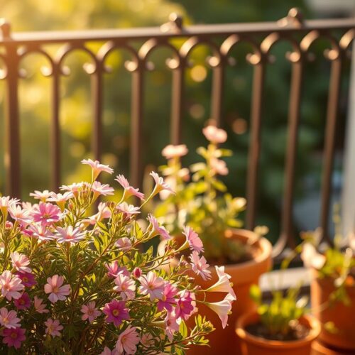 Niewymagające kwiaty na balkon