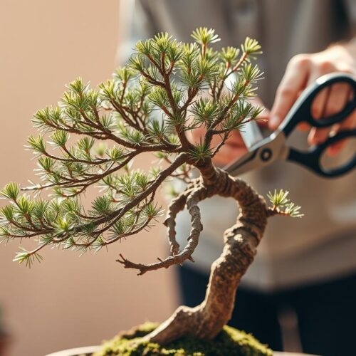 jak przycinać tuje na bonsai