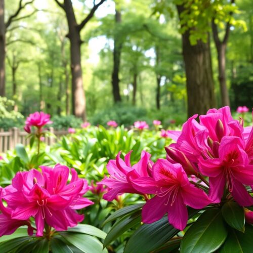rododendron kiedy sadzic