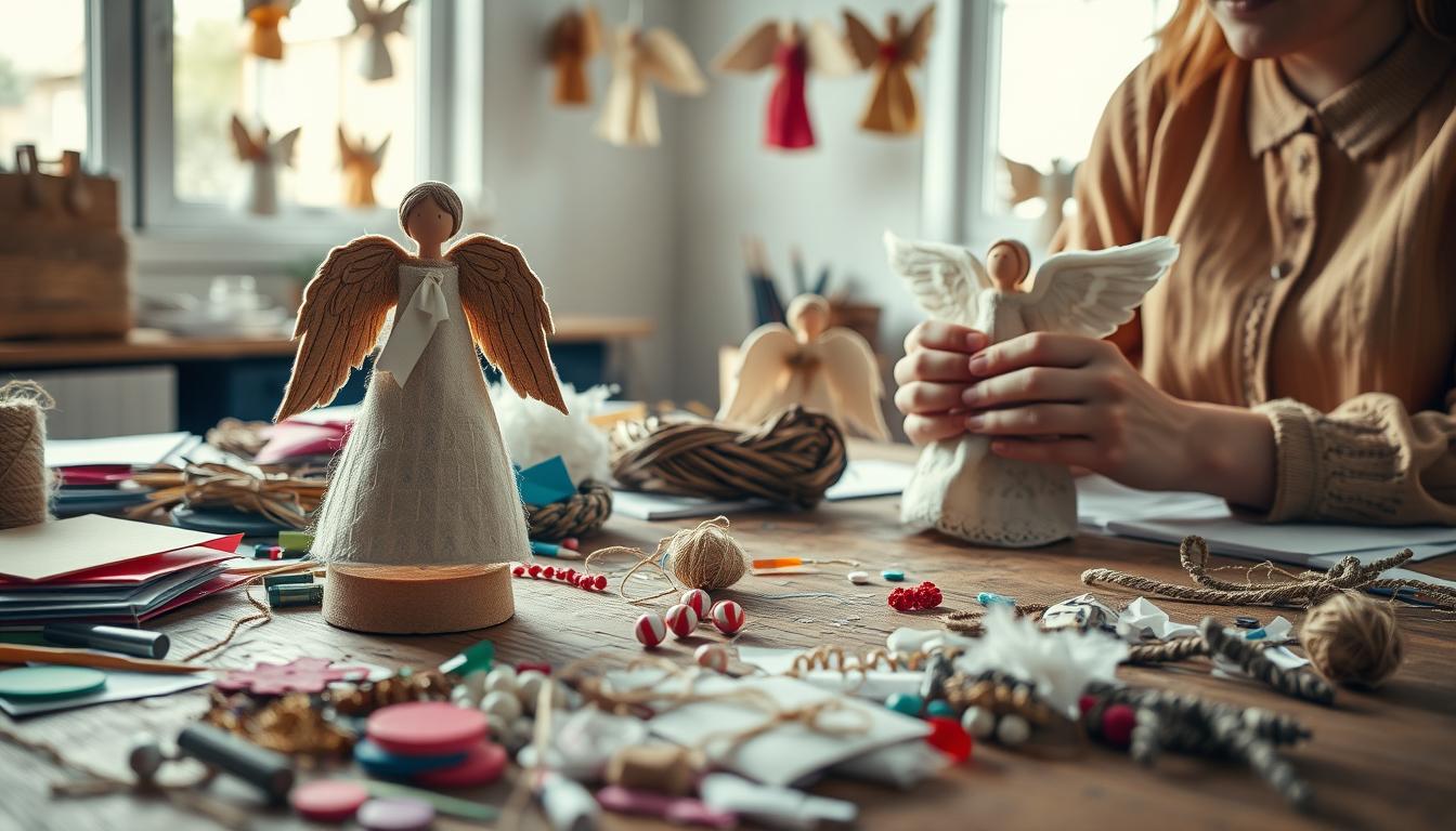 Jak zrobić aniołka z różnych materiałów? Inspiracje plastyczne